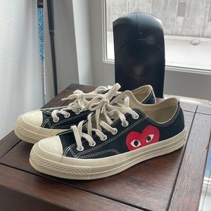 Converse X Comme Des Garçon Play All Star Chuck ‘70 OX - Black